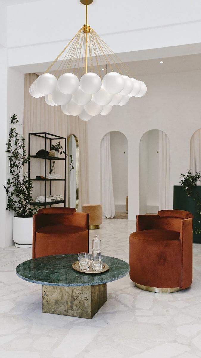 Подвесная люстра Milosh tendence 0839CL-3GD