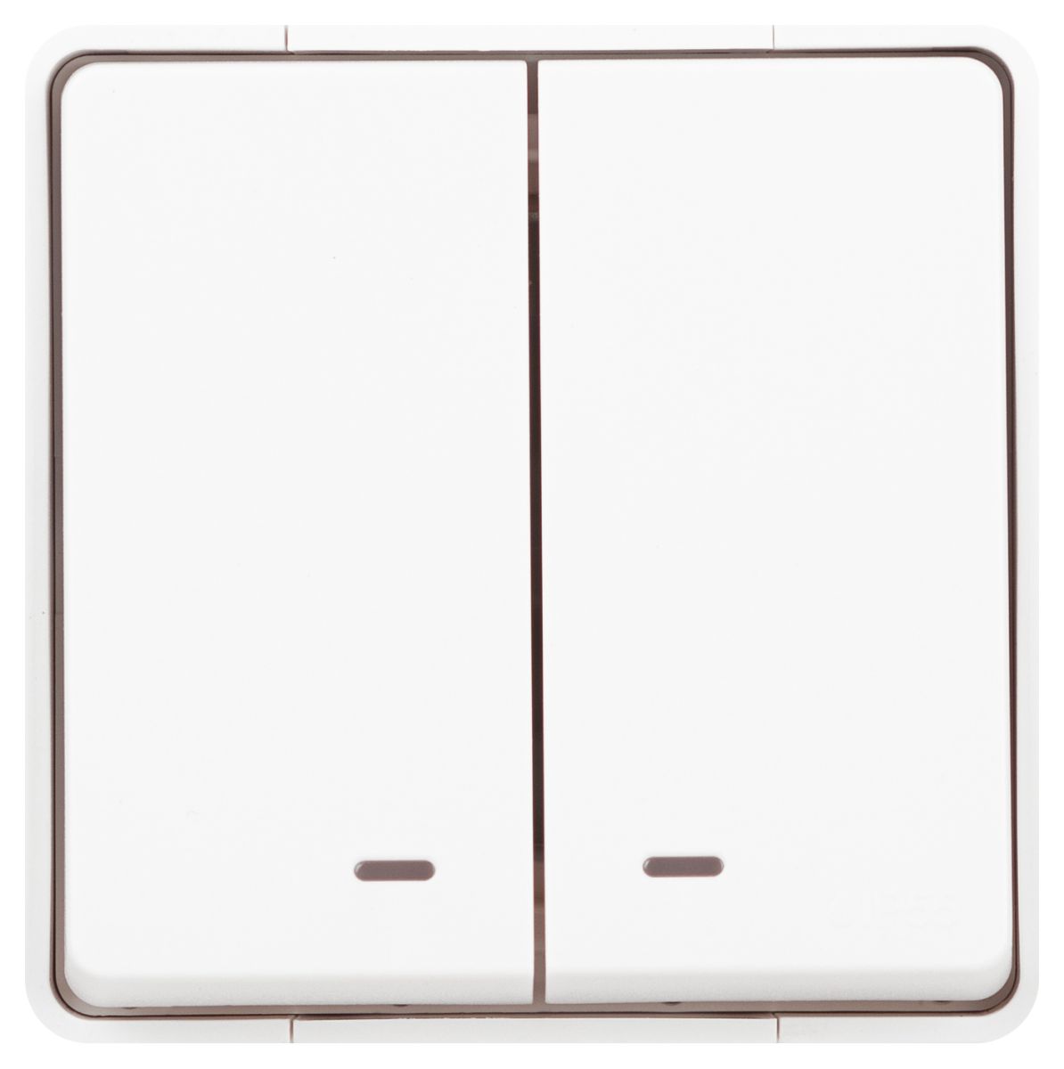 Выключатель двойной с подсветкой Эра Elegance Эксперт 11-1505-01 Б0063282