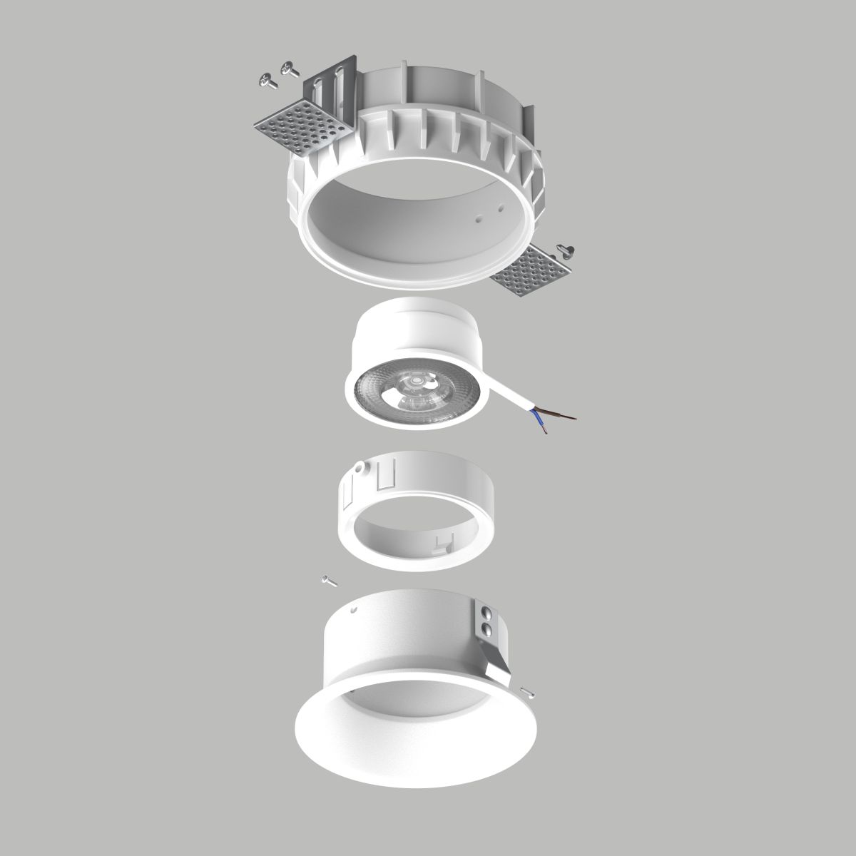 Встраиваемый светильник Lightstar Domino (214610+214606+214006) G214606WMOD