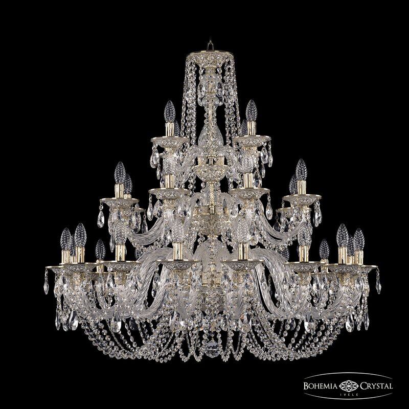 Подвесная люстра Bohemia Ivele Crystal 16102/16+8+4/360/3d GW