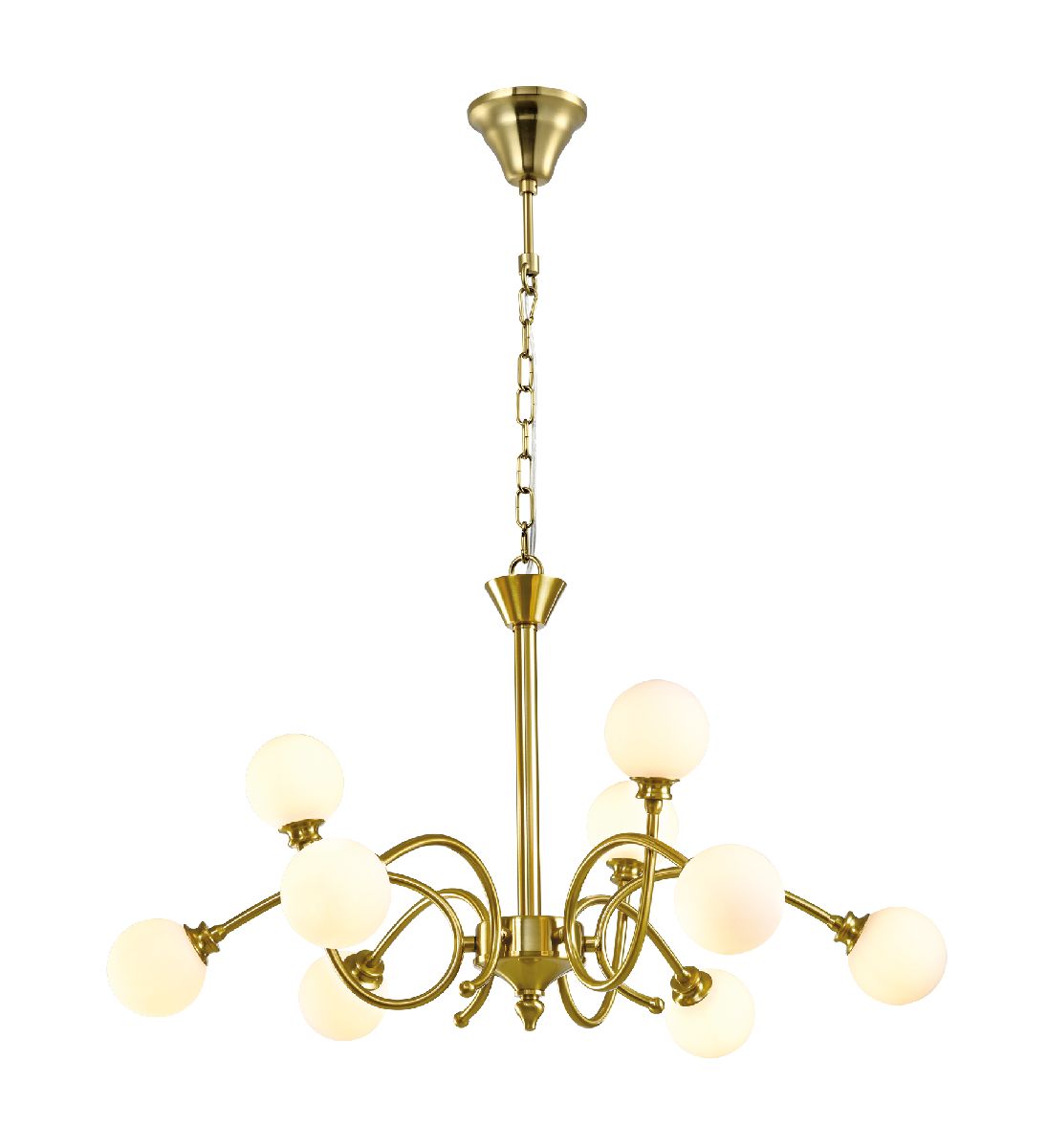 Подвесная люстра Milosh Tendence 0927СL-9GD