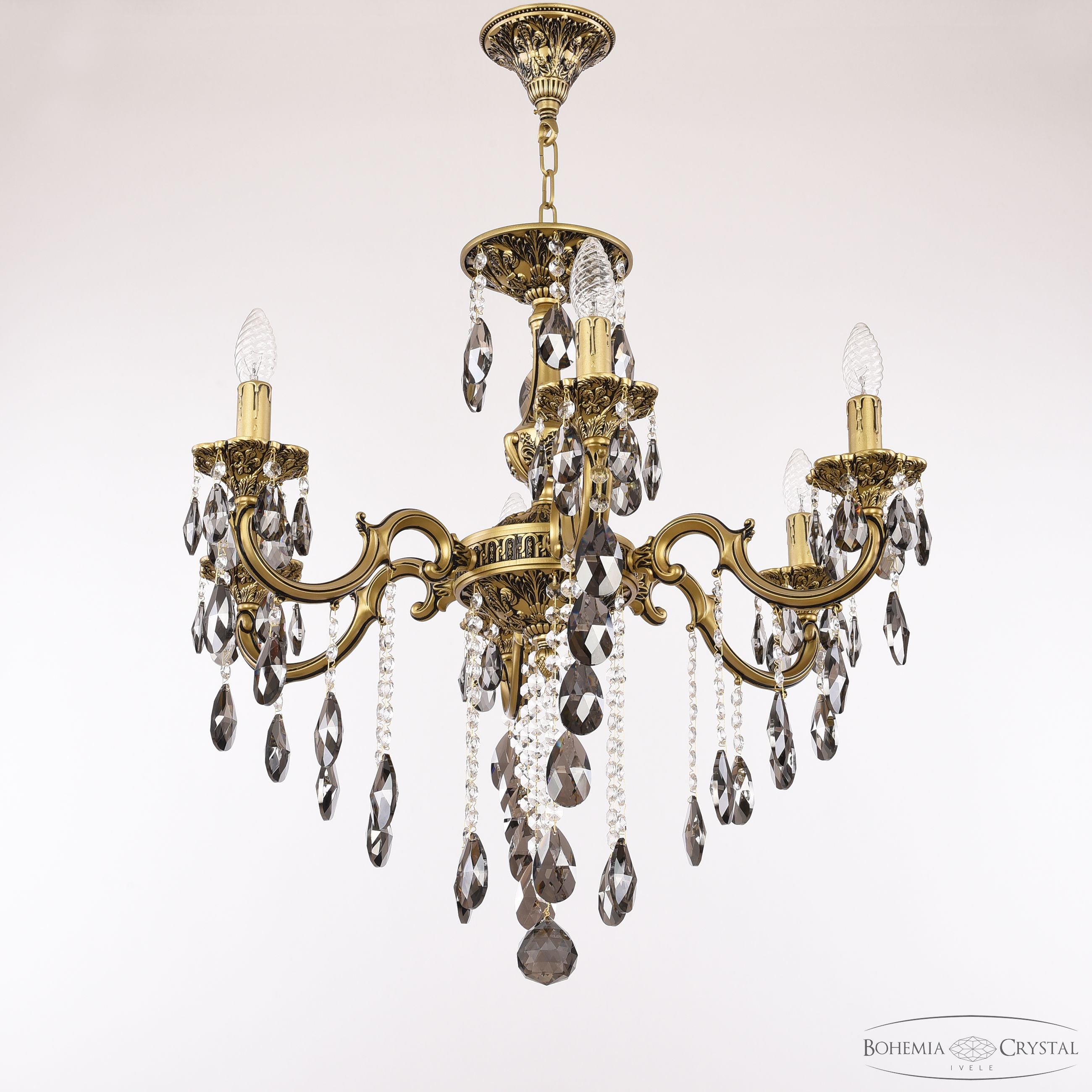 Подвесная люстра Bohemia Ivele Crystal AL78101/6/210 B AGB K731