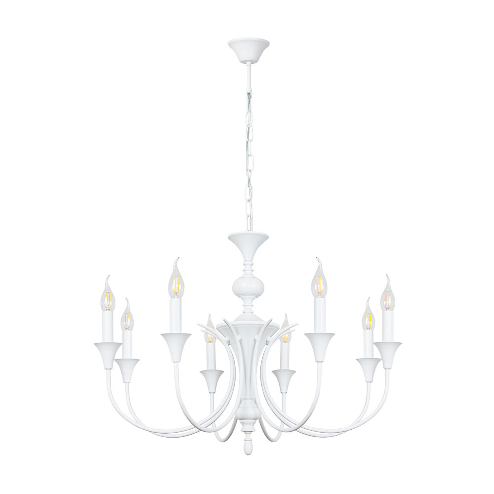 Подвесная люстра Arte Lamp Collinetta A4094LM-8WH УЦ