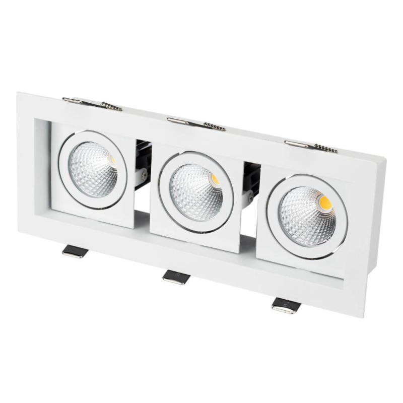 Встраиваемый светильник Arlight CL-KARDAN-S260x102-3x9W Warm 024133