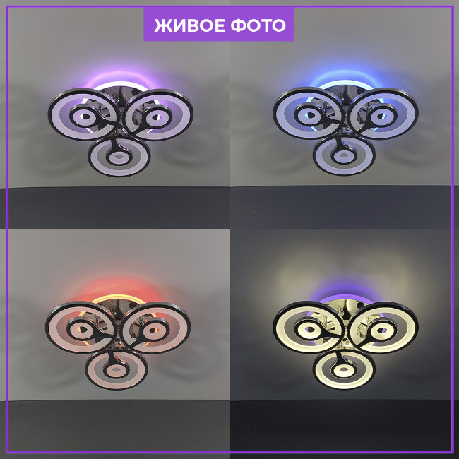 Потолочная люстра Wedo Light Torfred 75397.01.03.03RGB