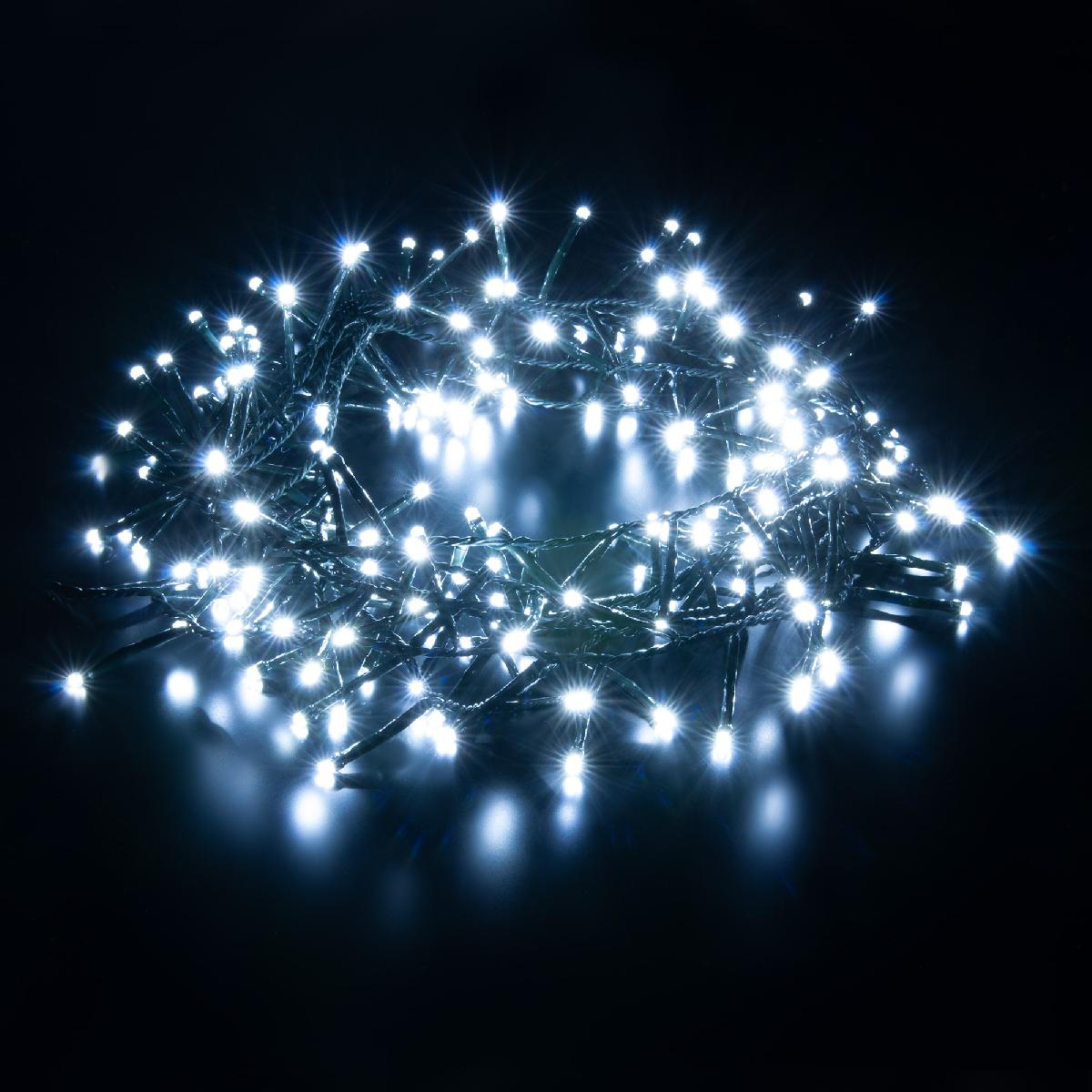 Гирлянда нить Eurosvet 400-004 белый 5м IP20