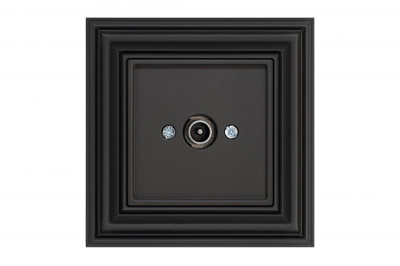 Розетка ТВ проходная Liregus Retro 29-227