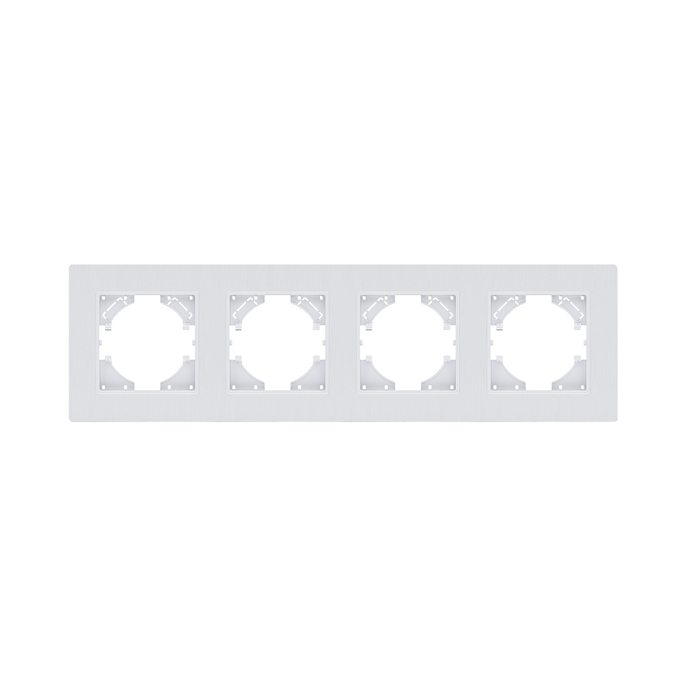 Рамка 4-постовая, белый Kollinger Eleganz Plex EP4WH