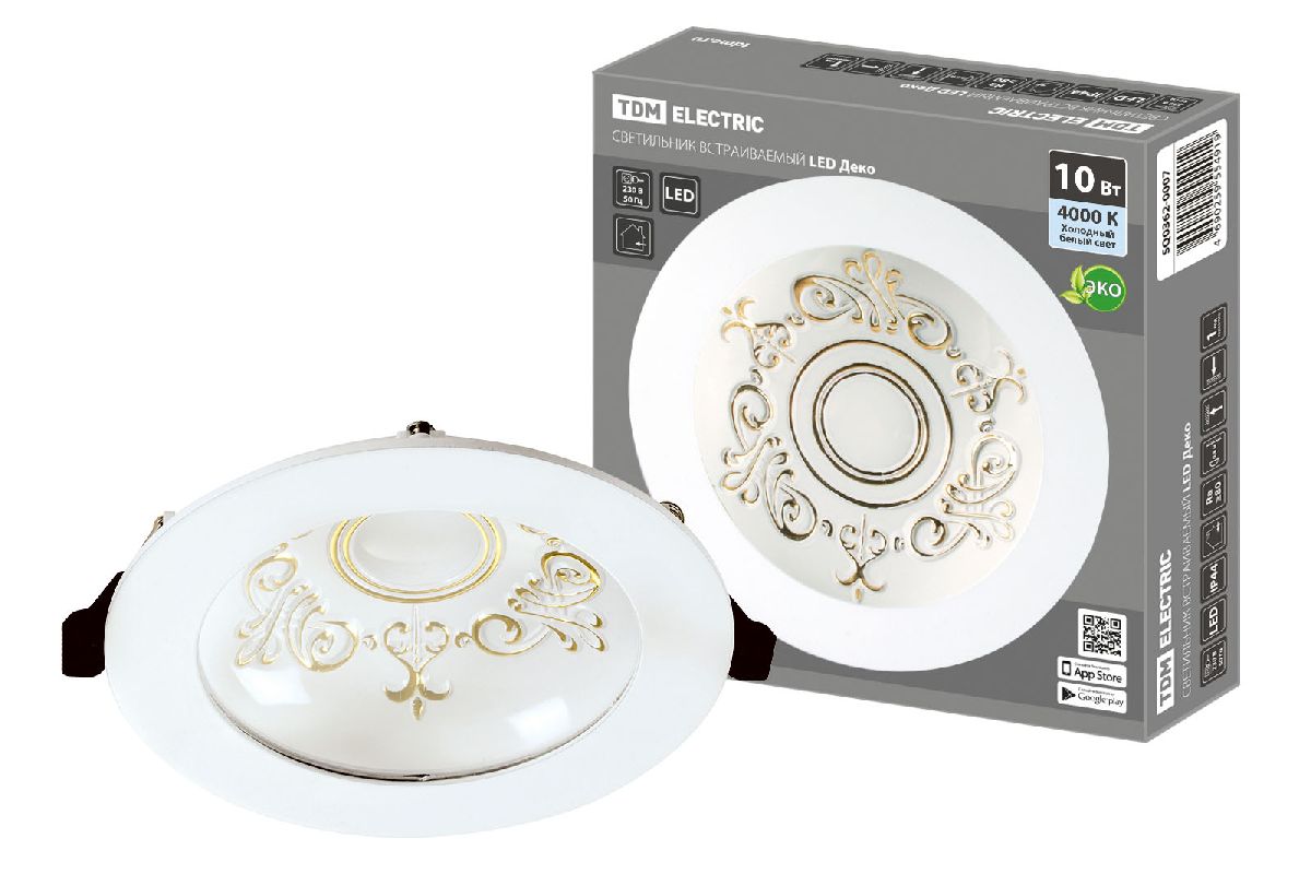 Встраиваемый светодиодный светильник TDM Electric Led Деко SQ0362-0007
