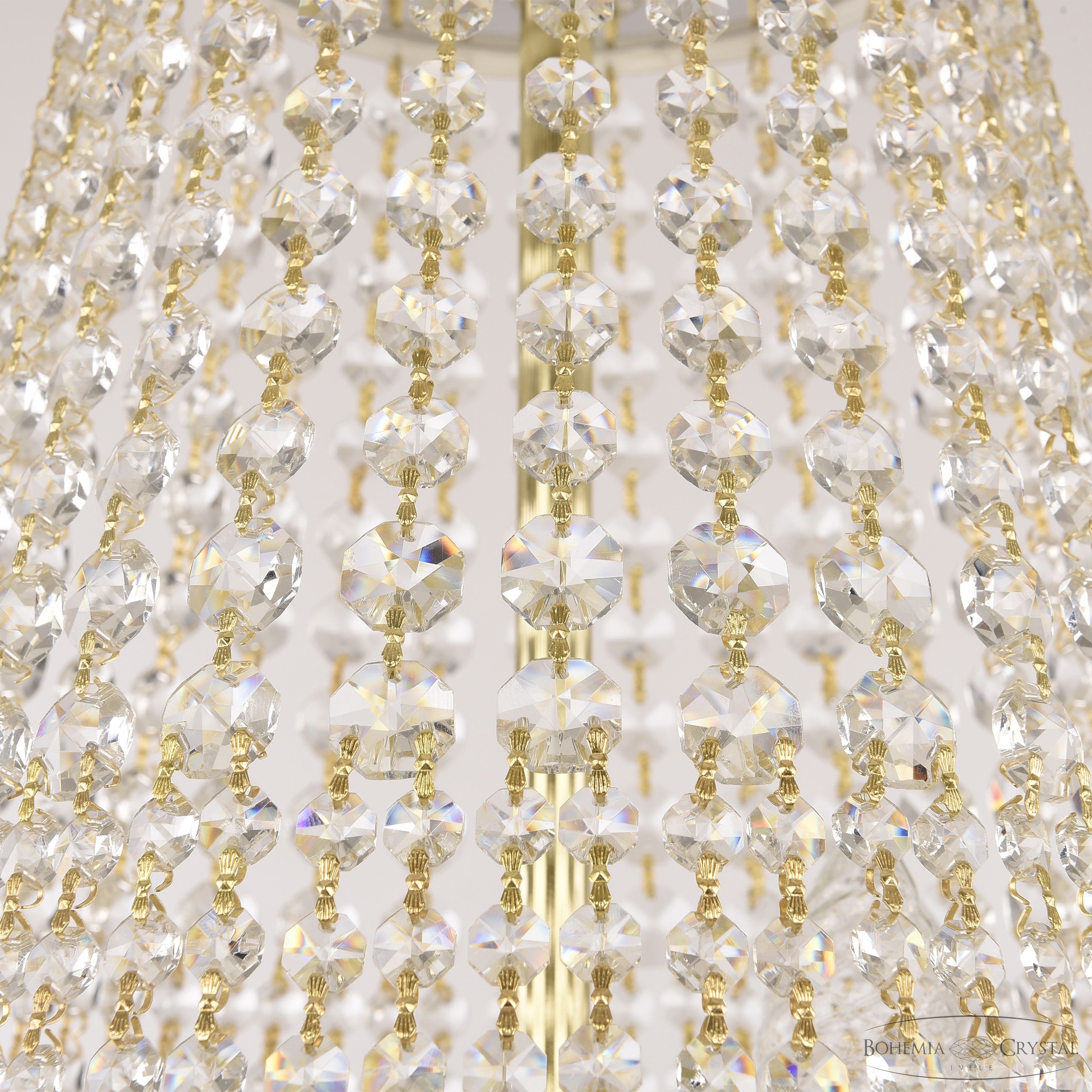 Подвесная люстра Bohemia Ivele Crystal AL2211H201/8/100OL WMG