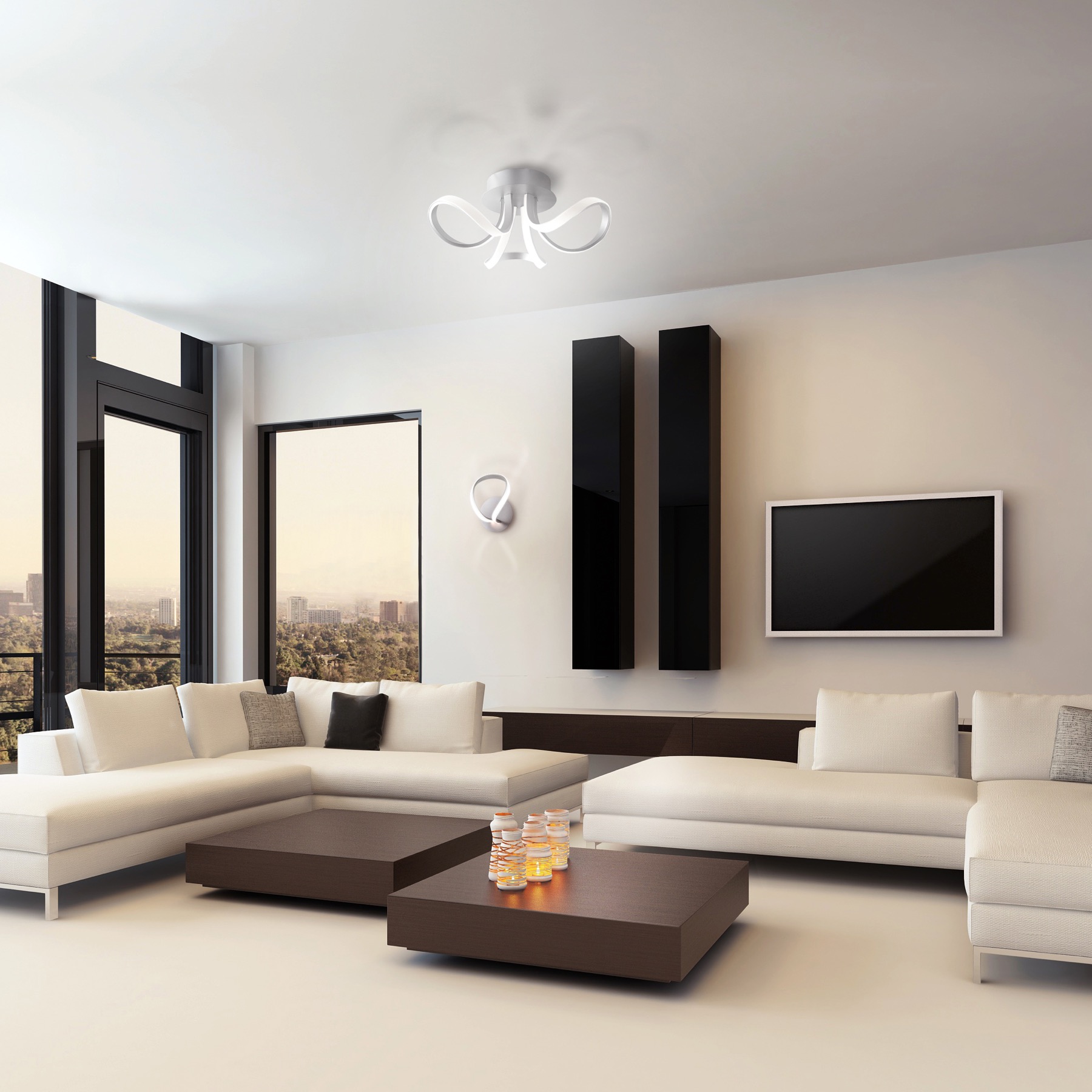 Потолочный светодиодный светильник Mantra Knot Led 4989