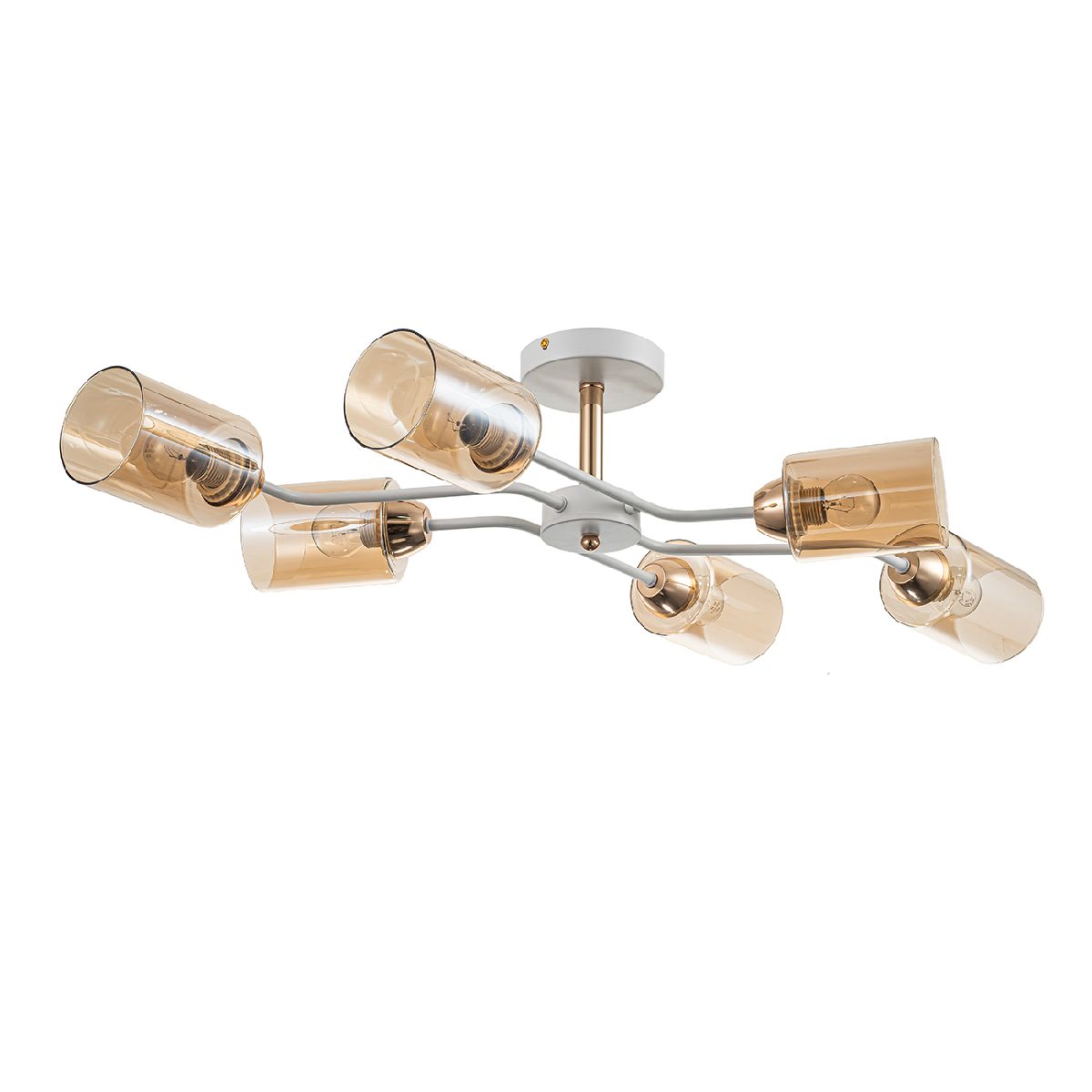 Люстра на штанге Escada Vertigo 1131/6P White/Gold