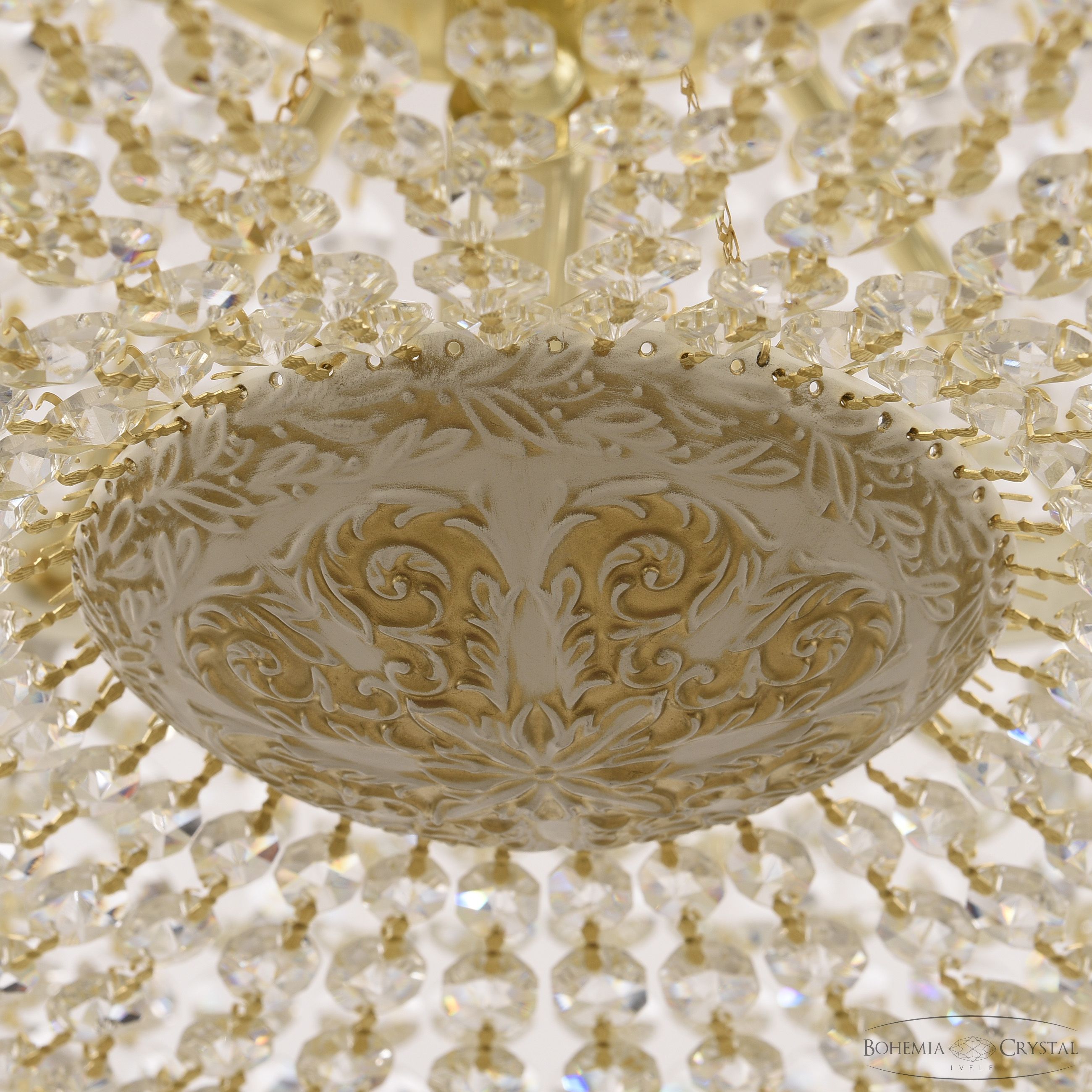 Подвесная люстра Bohemia Ivele Crystal AL2211H201/8/100OL WMG