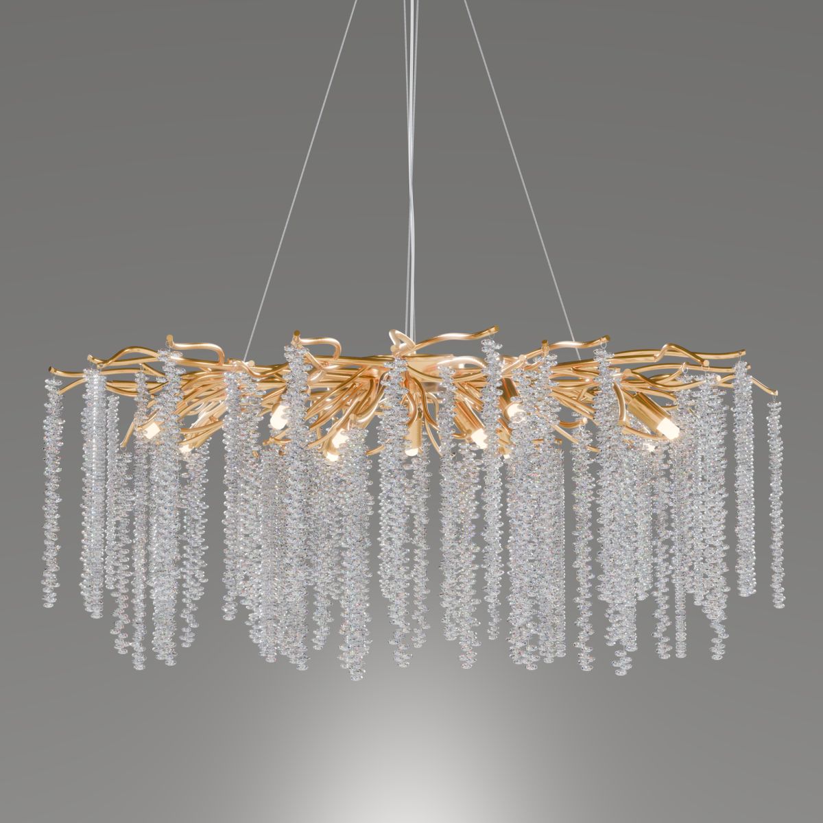 Подвесная люстра Lightera Curls LE303L-11G