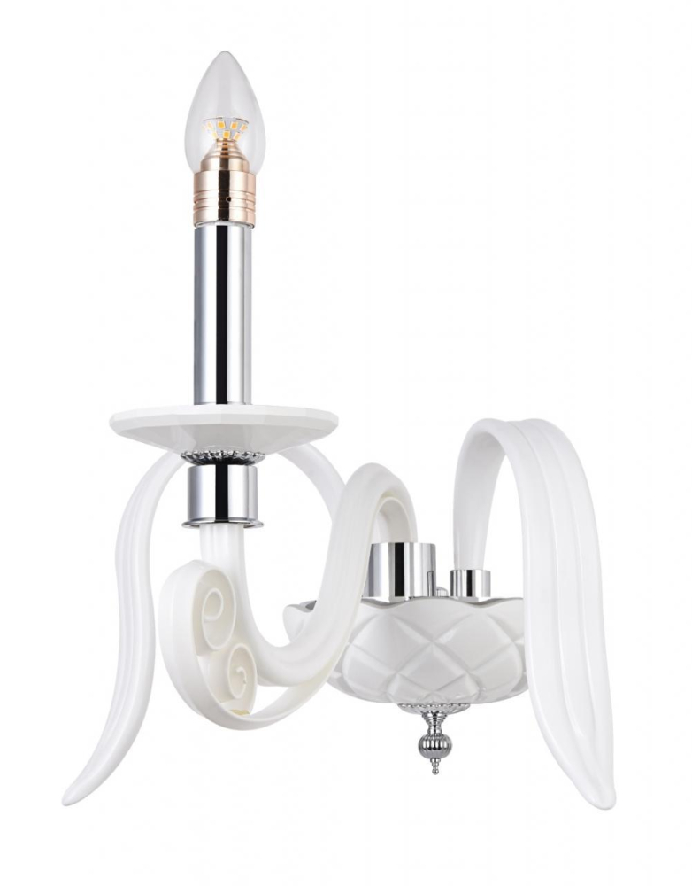 Бра Crystal Lux Letisia AP1 White