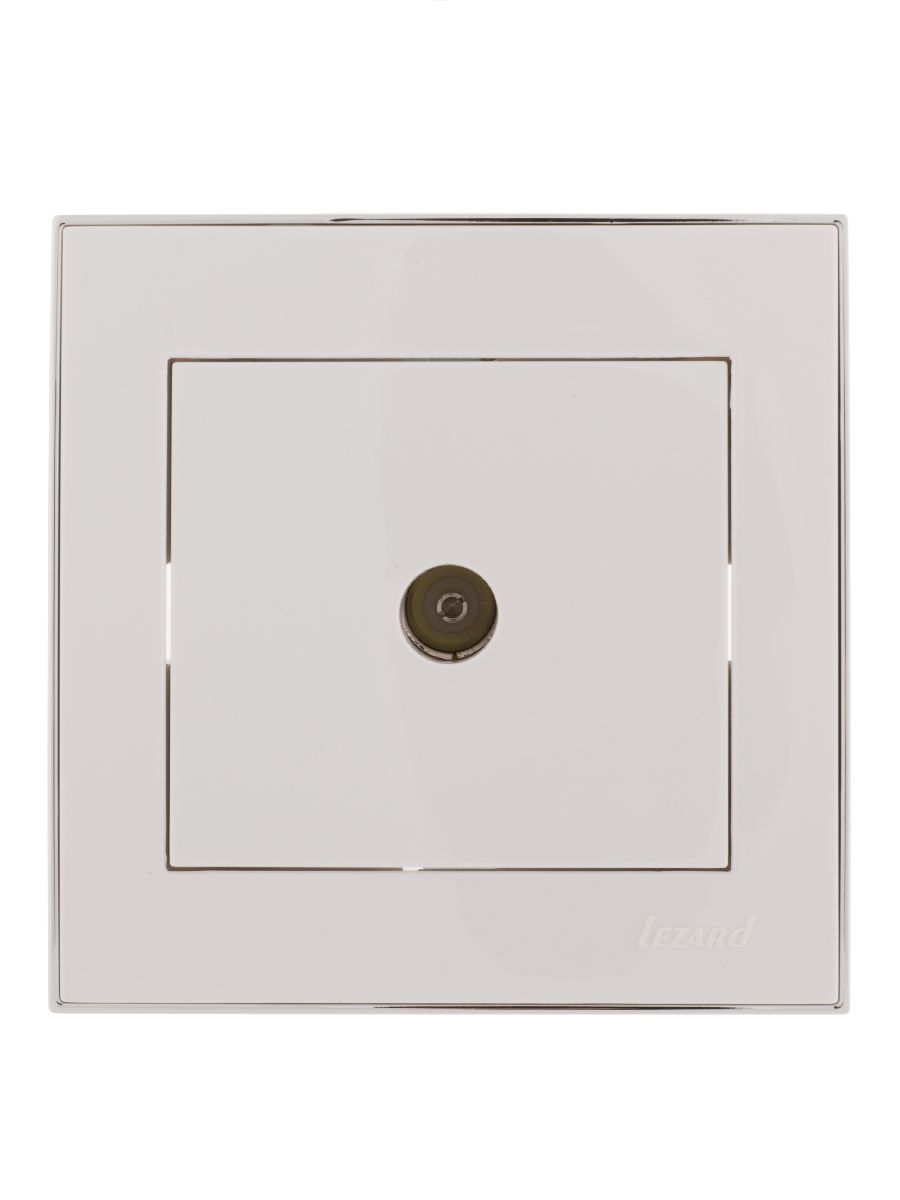 Розетка ТВ проходная Lezard Rain 703-0225-129
