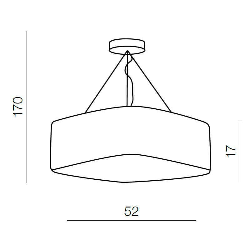 Подвесная люстра Azzardo Sugar 52 AZ0448