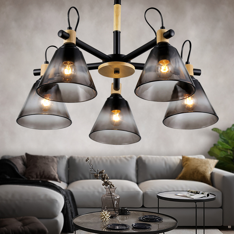 Люстра на штанге Rivoli Elmira 9117-305 Б0053432