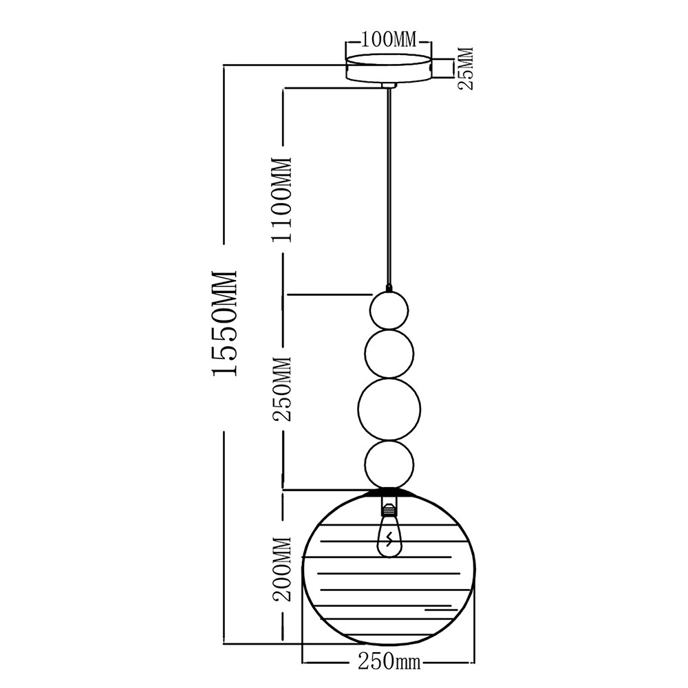 Подвесной светильник Moderli Arti V10914-P