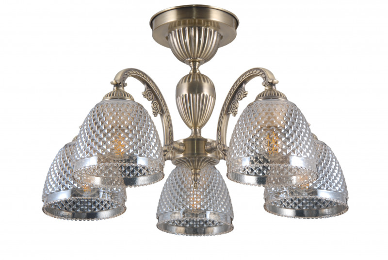 Люстра на штанге Natali Kovaltseva 76059/5C ANTIQUE