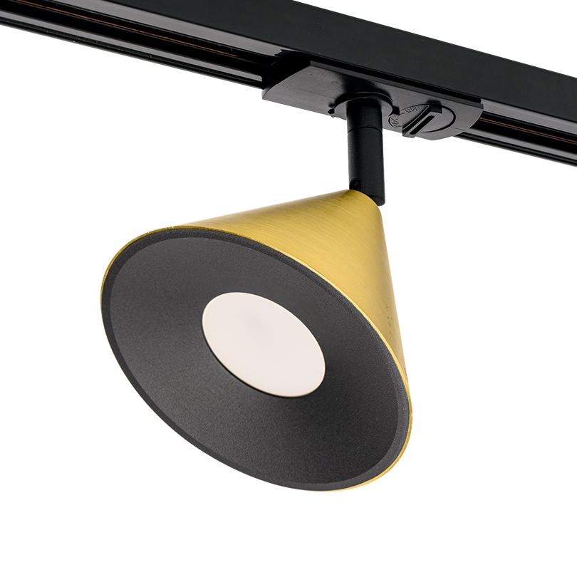 Трековый однофазный светильник Wolta Bello WTL-GU10/08G