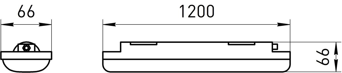Линейный светильник Эра SPP-211-0-40K-048