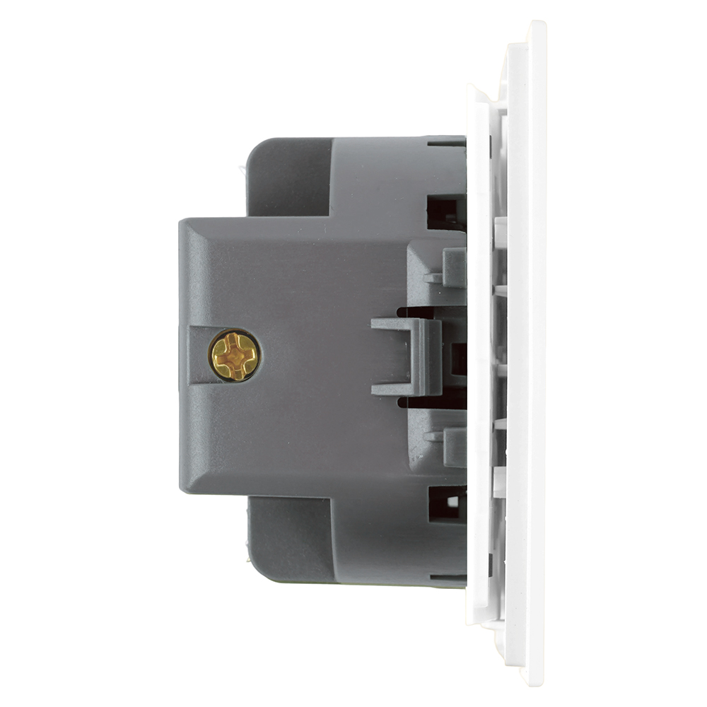 Выключатель 1-клавишный (механизм) Stekker Мия 250В 10А RSW10-3103-01 белая магнолия 50428