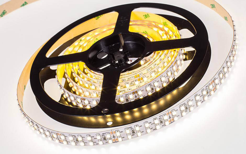 Светодиодная лента Arlight RT 2-5000 24V Warm2400 2x2 (3528, 1200 LED, LUX) 018103