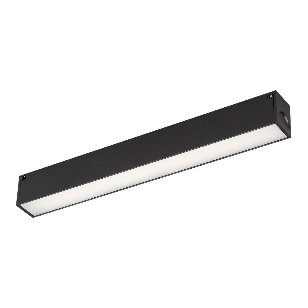 Трековый магнитный светильник Arlight MAG-FLAT-25-L400-12W Warm3000 (BK, 100 deg, 24V, DALI) 046333