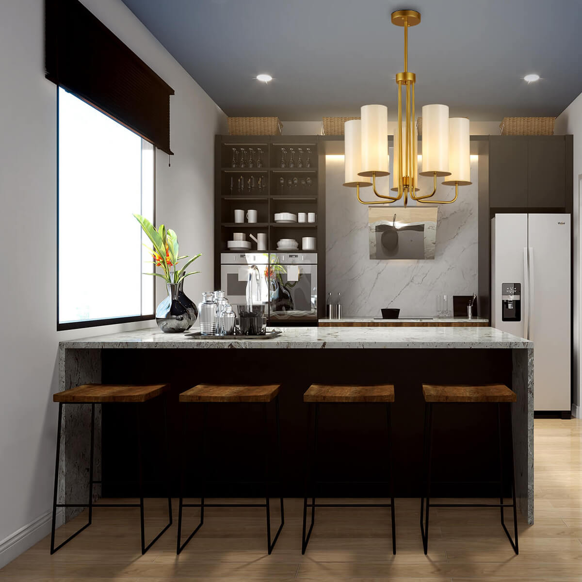 Люстра на штанге F-Promo Prometeo 2923-5P