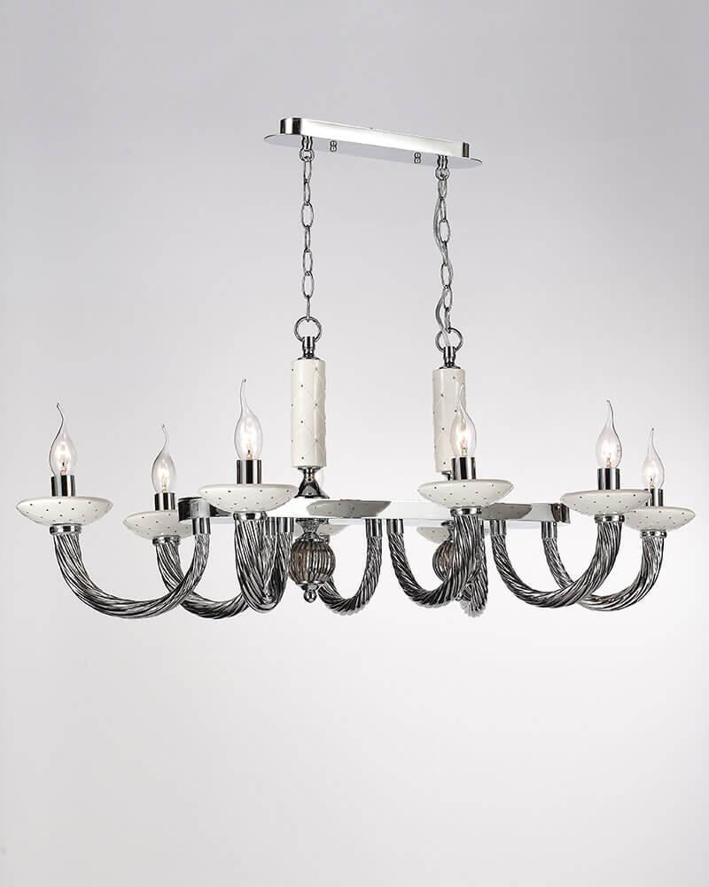 Подвесная люстра Lumien Hall Летисия P17076/8CR