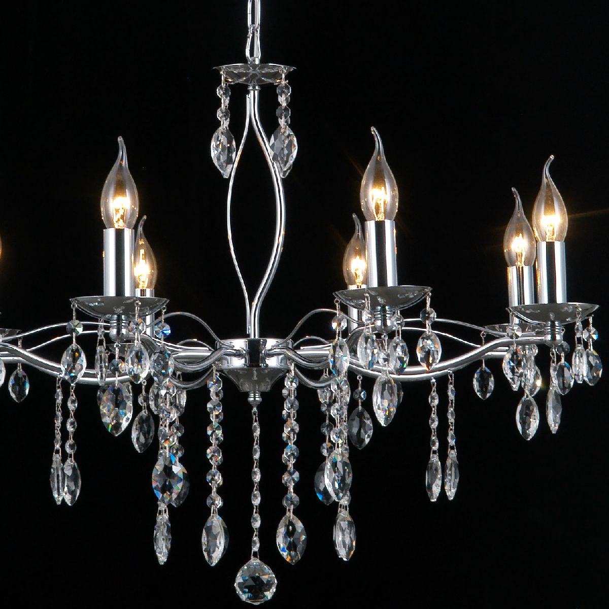 Подвесная люстра Illumico IL0266-8PSQ-24 CR CASTOR