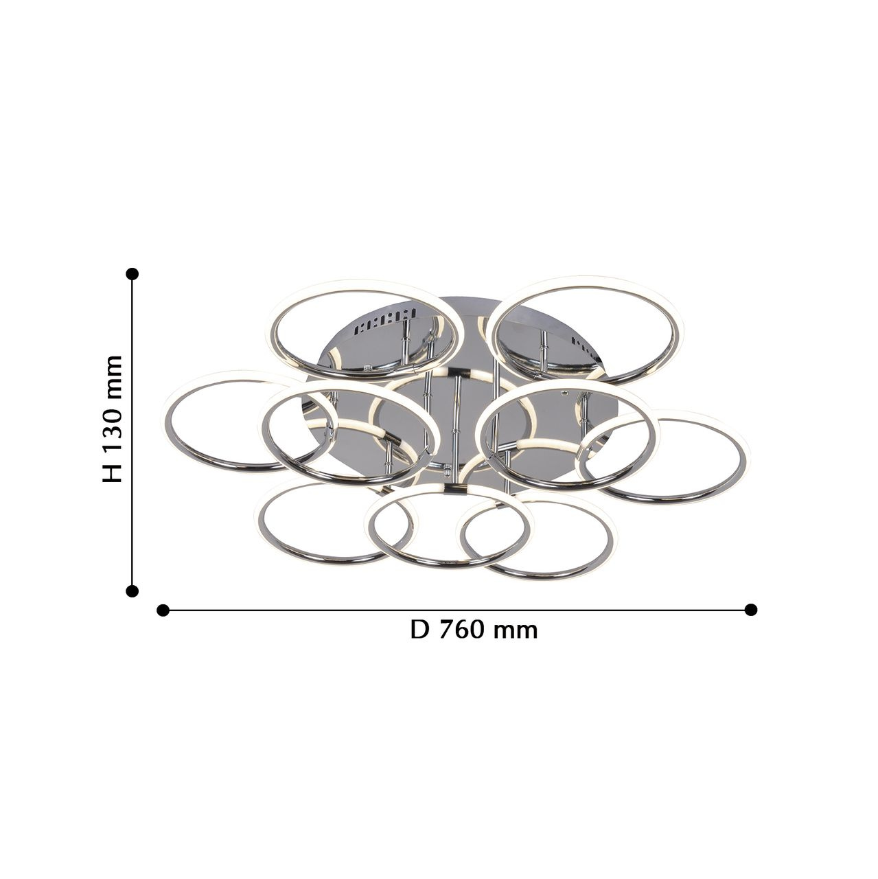 Потолочная светодиодная люстра F-Promo Foramina 2378-9U