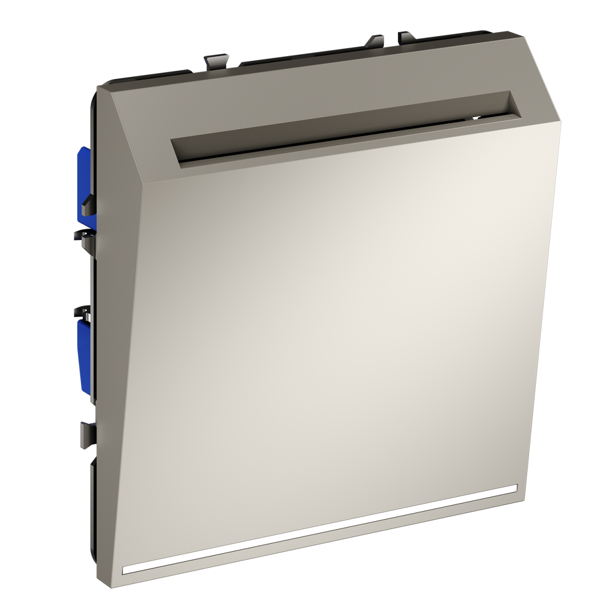 Выключатель встраиваемый Voltum S70 карточный 16А, (кашемир) VLS010703