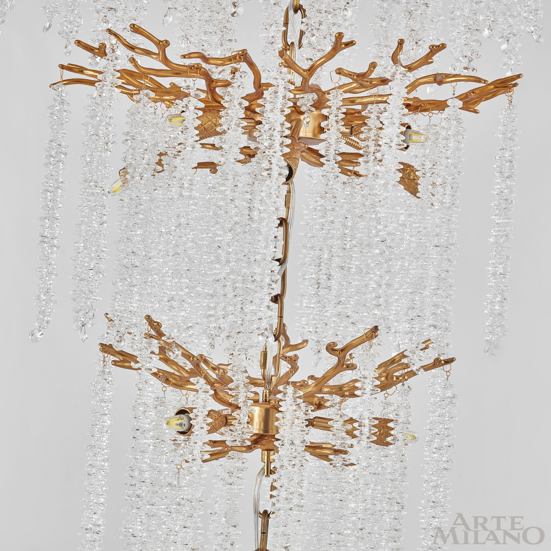 Каскадная люстра Arte Milano Milan 237011/D800/28/A Pa