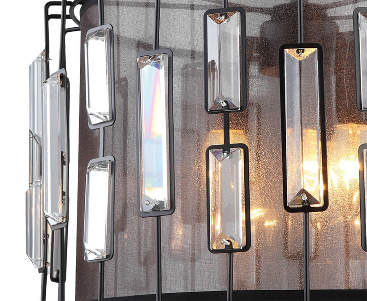 Подвесной светильник Lumien Hall Аглая 0001/3P-BK