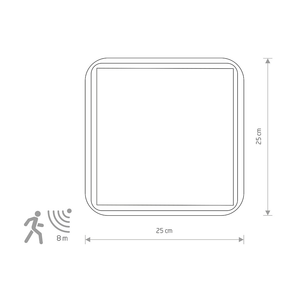 Настенно-потолочный светильник Nowodvorski Tahoe Sensor 10040