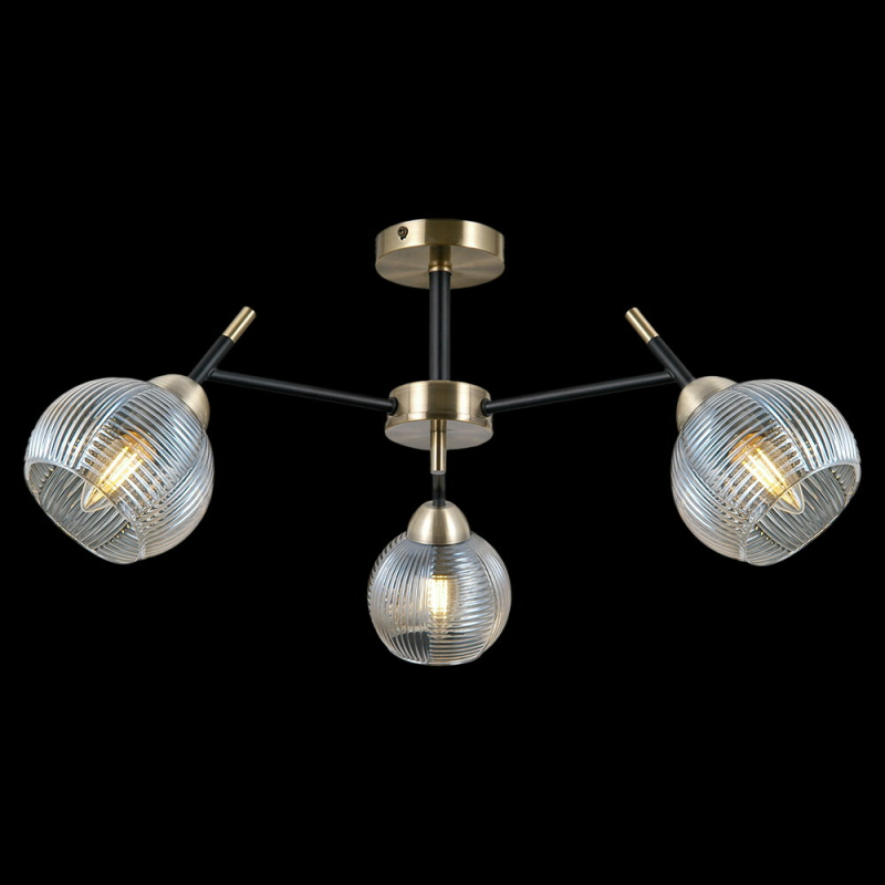 Люстра на штанге Illumico IL0375-3CSQ-79 AB BK