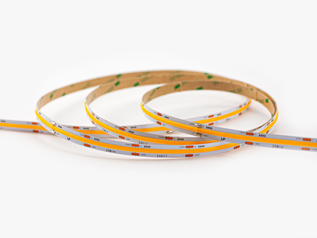 Светодиодная лента LEDS POWER COB 546/м (20Вт/м) 24В теплая 007915