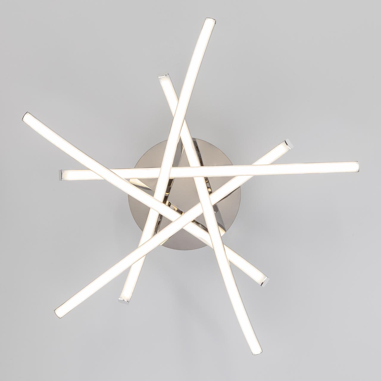 Потолочный светодиодный светильник Eurosvet Graphic 90108/5 хром