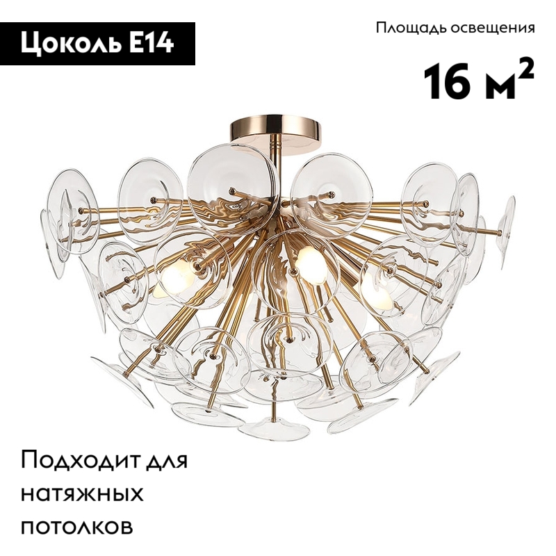 Потолочная люстра Lussole Shelby LSP-8386