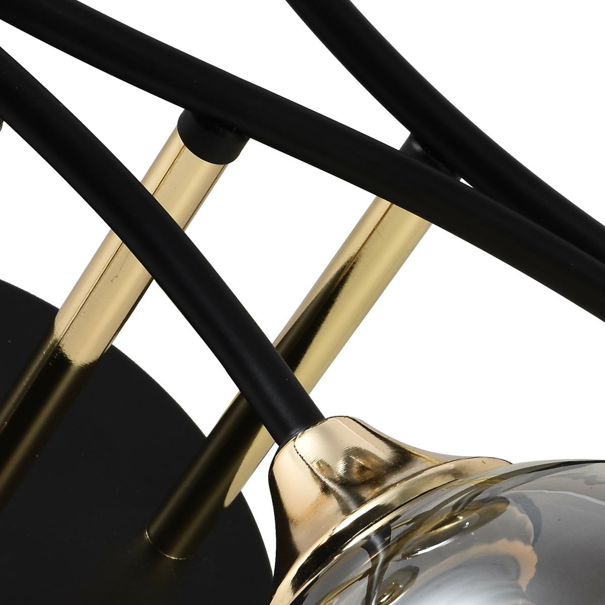 Люстра на штанге Reluce 11353-0.3-04A BK+FGD