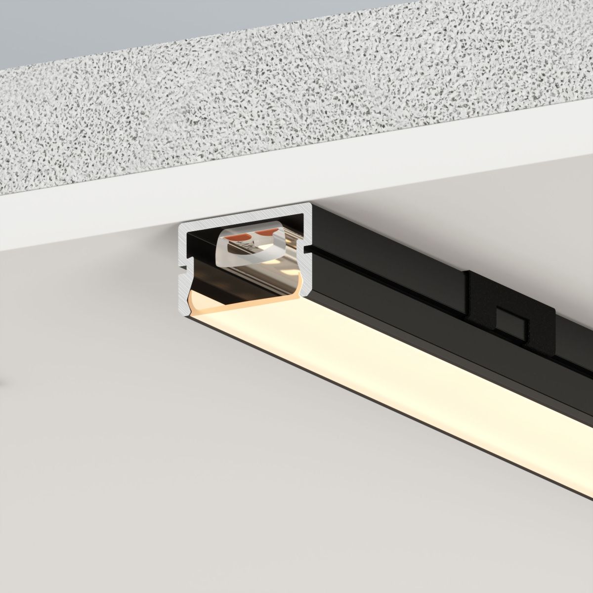 Профиль Arlight SILER-3000 ANOD BLACK (Алюминий) 058962