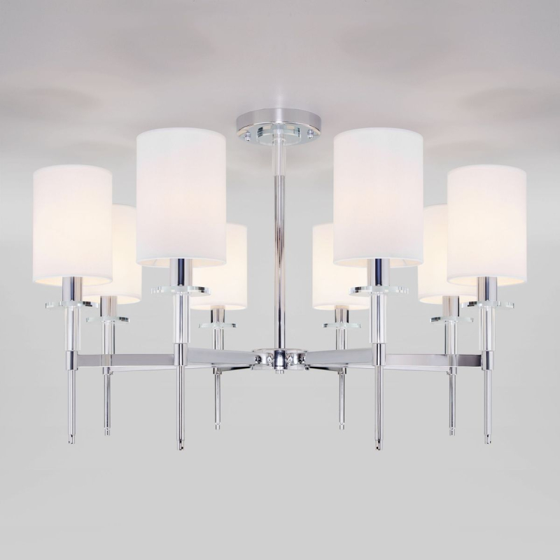 Люстра на штанге Eurosvet Brielle 60132/8 хром