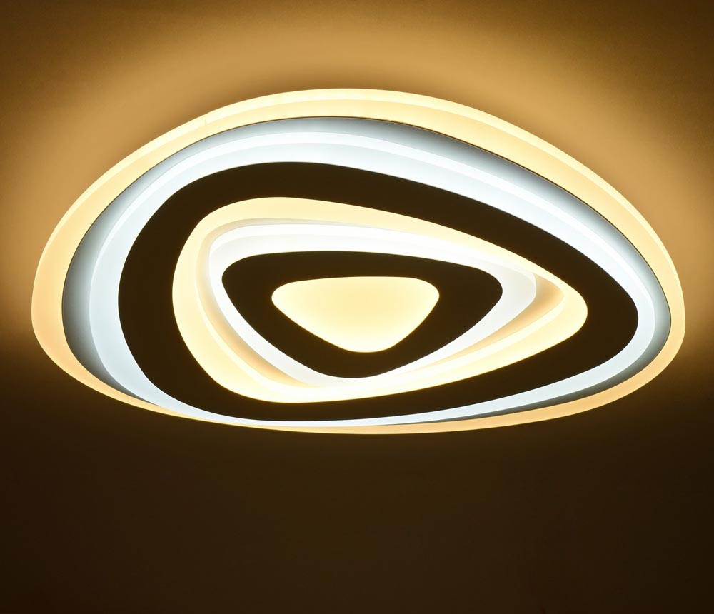 Потолочный светодиодный светильник с пультом ДУ Omnilux Pianacce OML-05807-80