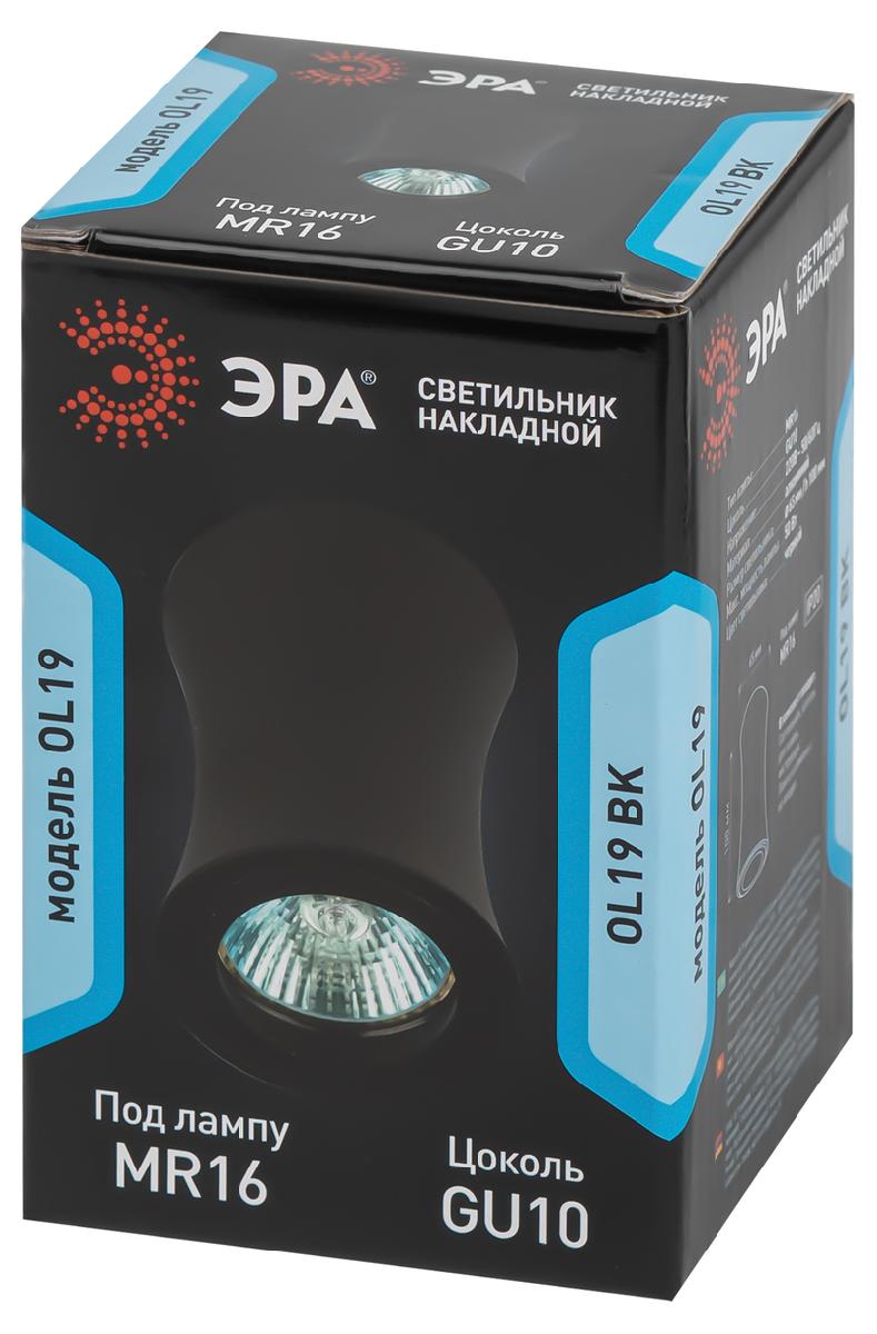 Накладной светильник Эра OL19 BK Б0054387