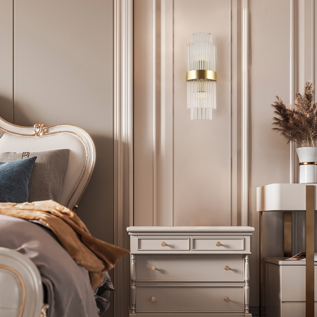 Настенный светильник Arte Milano Torcia 430122.140.2.E14.C1 BS