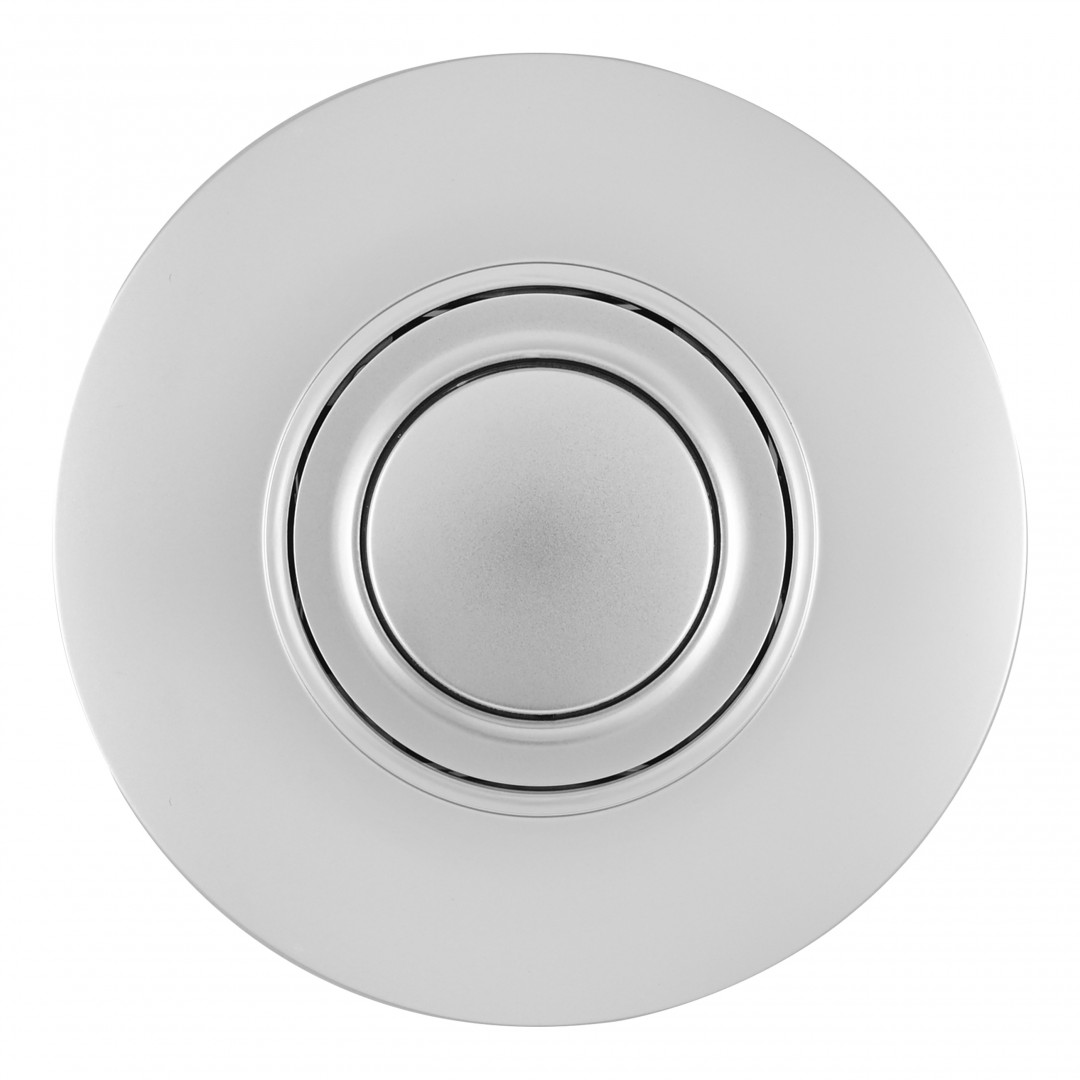 Диммер круглый с рамкой Arte Milano SET08-1-48-1 silver