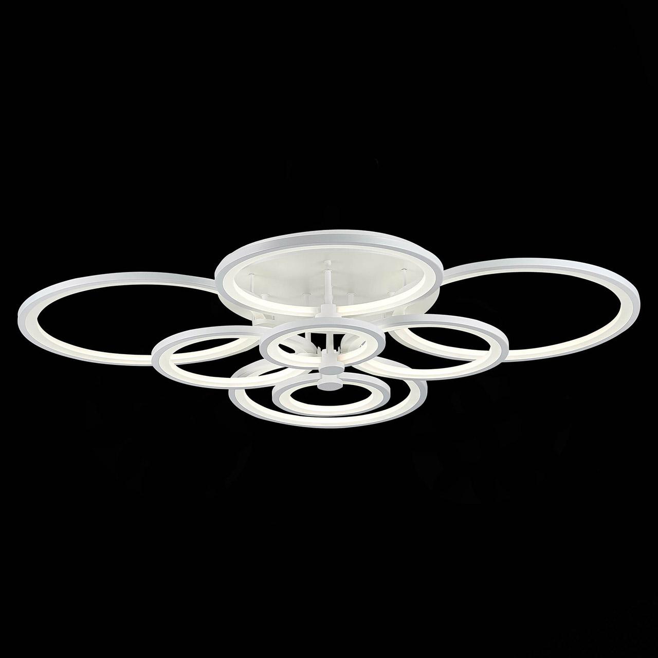 Потолочная светодиодная люстра Evoluce Leto SLE200302-08