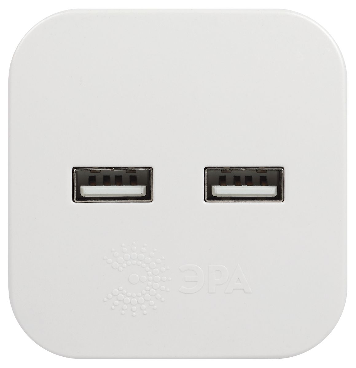 Разветвитель электрический Эра SP-2-USB-W Б0049531